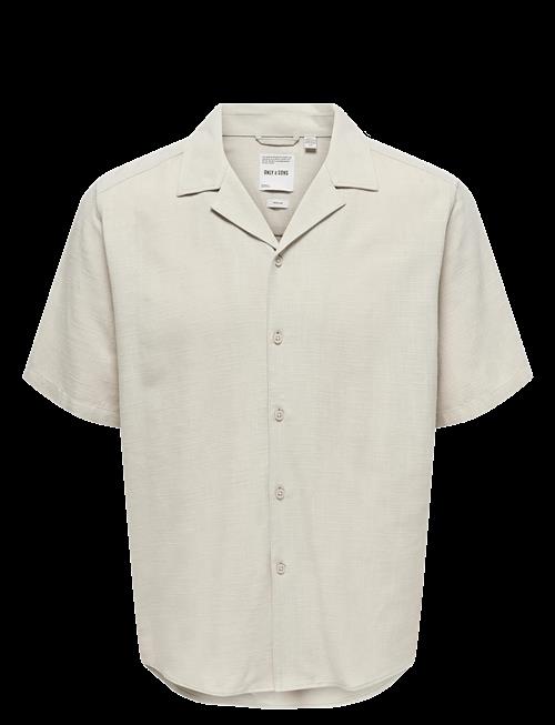 ONLY & SONS | Onsjannick Structure Ss Resort Shirt | S