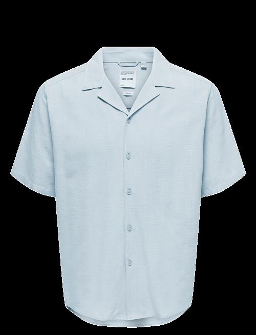 ONLY & SONS | Onsjannick Structure Ss Resort Shirt | M