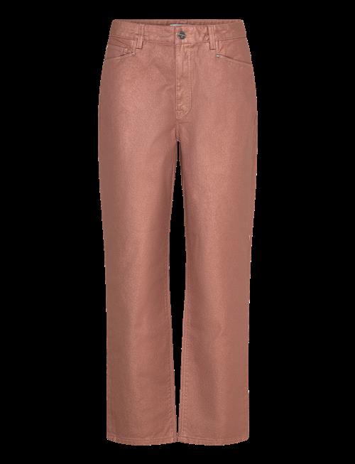 Dante6 | Dante6-Axelle Metallic Straight Cropped Jeans | 36