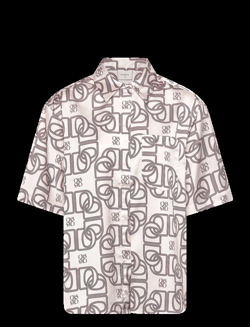 Dante6 | Dante6-Peju Logo Printed Long Blouse | 38