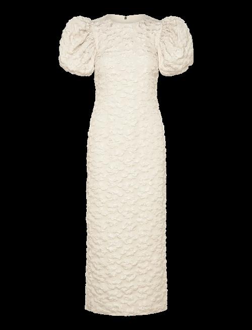 ROTATE | Jacquard Midi Puffy Dress | 34