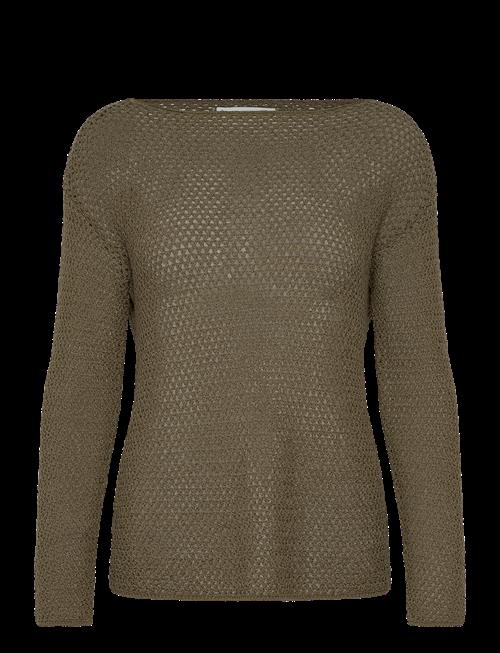Mango | Openwork Knitted Boat-Neck Sweater | XS