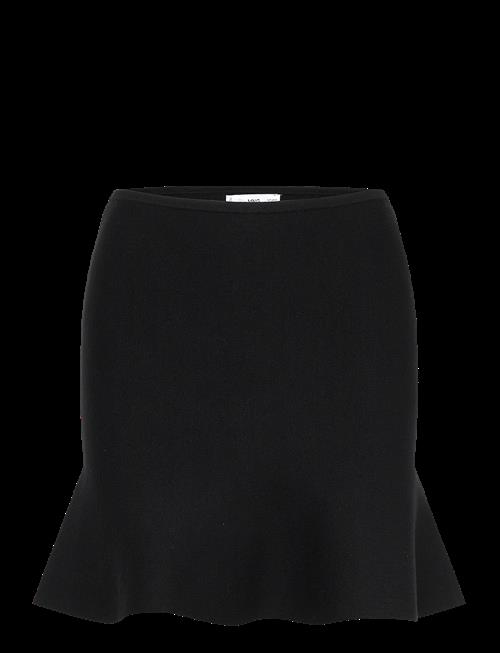 Mango | Fine-Knit Peplum Top | M