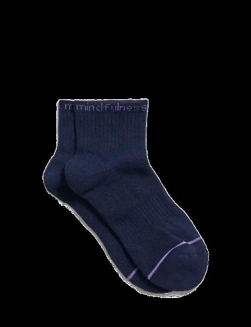 Girlfriend Collective | Mindfulness Quarter Crew Sock | ONE SIZE