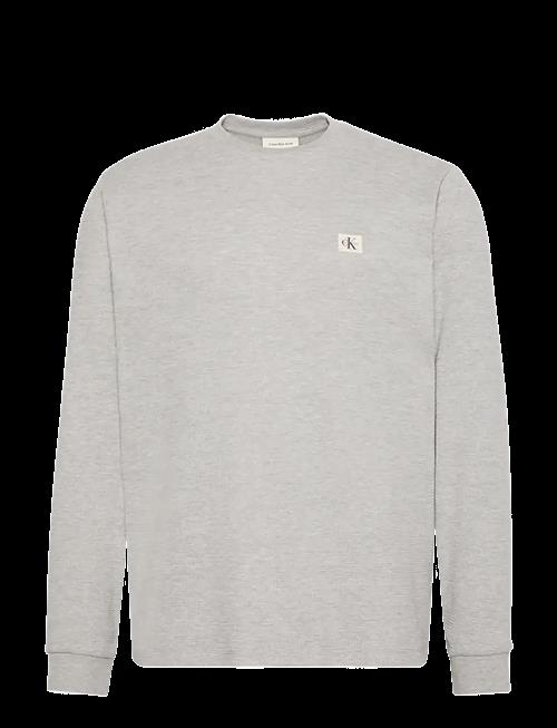 Calvin Klein Jeans | Ls Waffle Badge Crewnk Tee | XS