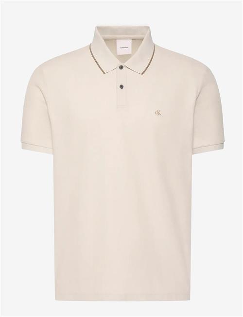 Calvin Klein | Ss Refined Pique Tipped Classic | S