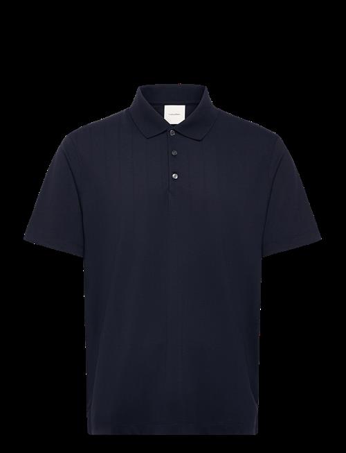 Calvin Klein | Ss Stripe Strech Jacquard Polo | XL