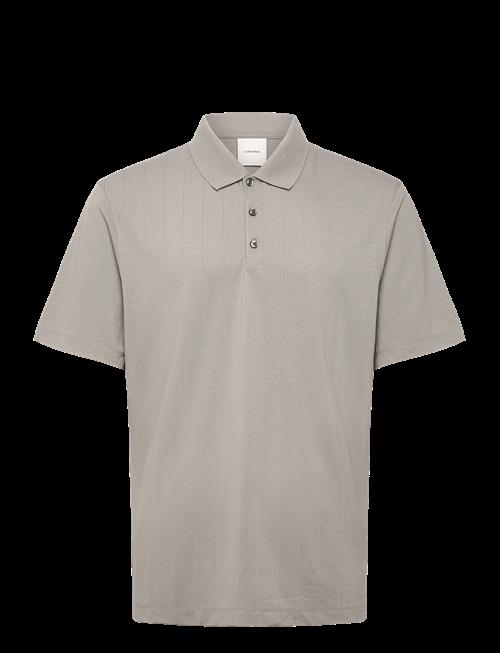 Calvin Klein | Ss Stripe Strech Jacquard Polo | M