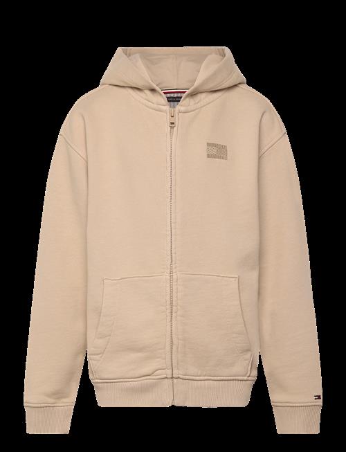 Tommy Hilfiger | Tonal Flag Emb  Zip Hoodie | 128