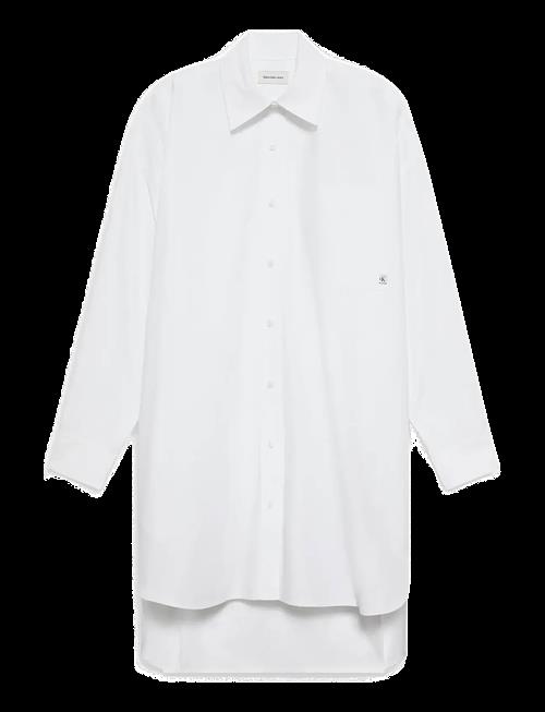 Calvin Klein Jeans | Cotton Oversized Mini Shirtdress | XS