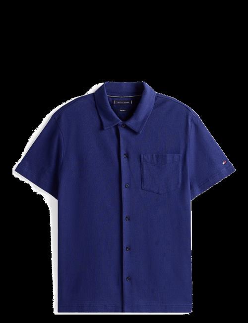 Tommy Hilfiger | Open Knit Full Placket Reg Polo | L