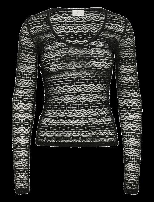 Kaffe | Kalorinda Ls Lace T-Shirt | XL