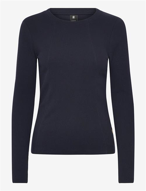 G-Star | A Line Slim Rib R T L\S Wmn | XXL