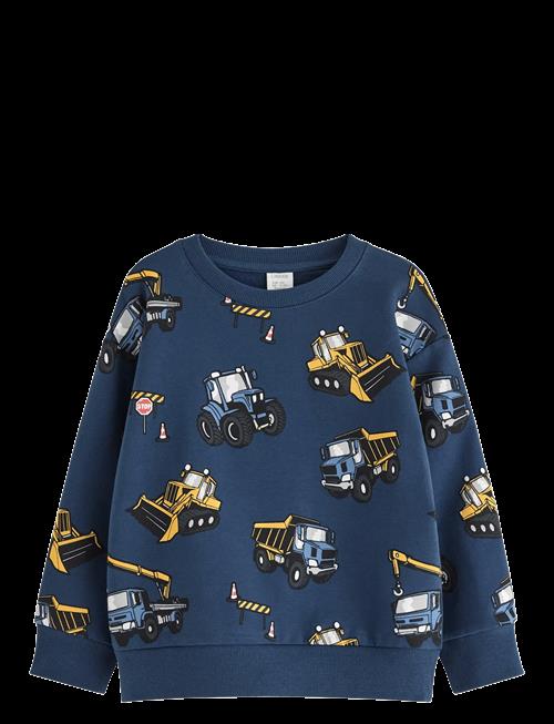 Lindex | Sweatshirt Working Vehicle Aop | 116