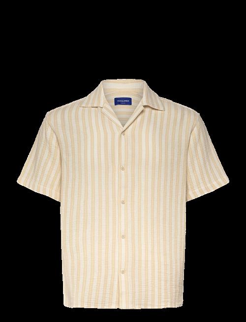 Jack & Jones | Jjecoba Stripe Resort Shirt Ss Sn | XS
