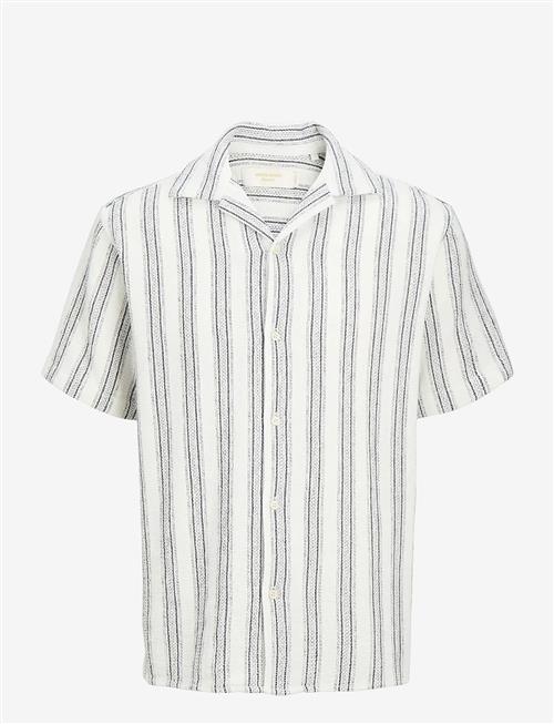Jack & Jones | Jjecoba Stripe Resort Shirt Ss Sn | L