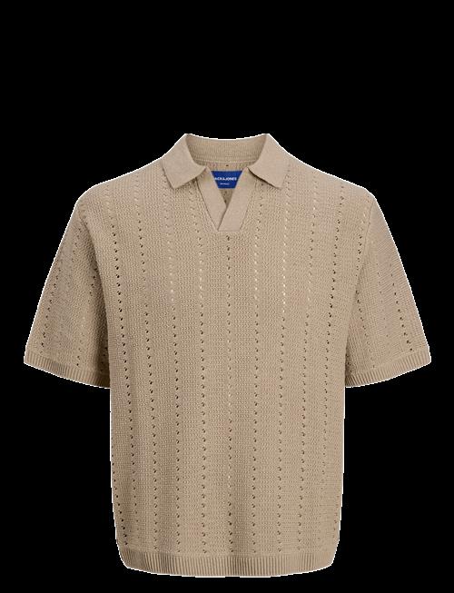 Jack & Jones | Jorparos Knit Easter Ss Crochet Polo | XS