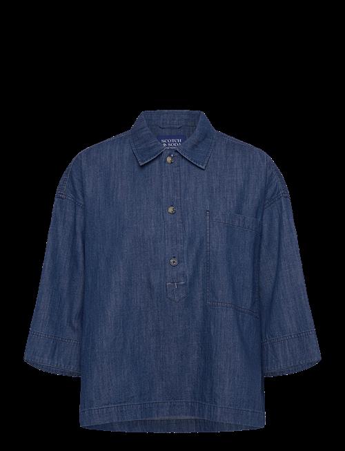 Scotch & Soda | Lightweight Denim Popover Shirt | 34