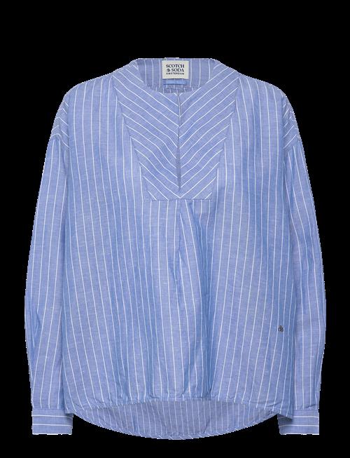 Scotch & Soda | Cotton Linen Bib Shirt | 40