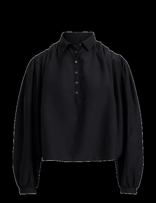 Polo Ralph Lauren | Pleated Cotton-Silk Shirt | XS