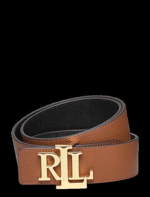 Lauren Ralph Lauren | Logo Reversible Textured Wide Belt | XS