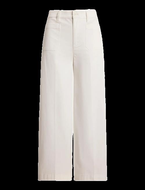 Lauren Ralph Lauren | Stretch Chino Wide-Leg Cropped Pant | 40