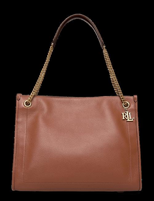Lauren Ralph Lauren | Pebbled Leather Large Bradley Tote Bag | ONE SIZE