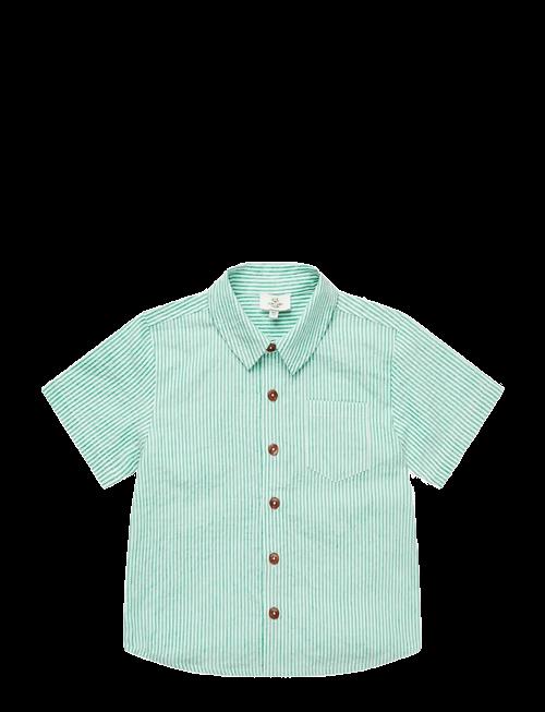 Copenhagen Colors | Seersucker Ss Shirt | 152