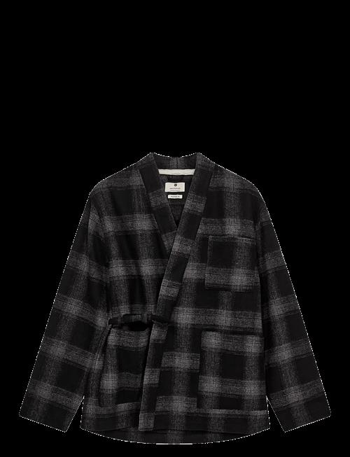 Anerkjendt | Akjesper Wool Check Kimono | L