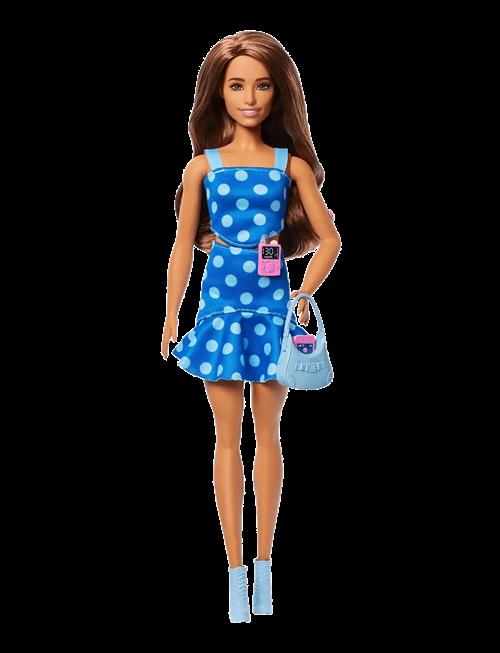 Barbie | Fashionistas Doll #242 Doll With Type 1 Diabetes In Polka Dot Outfit With Accessories | ONE SIZE