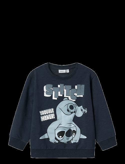 name it | Nmmjasp Stitch Nreg Sweat Unb Wdi | 98