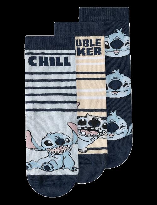 name it | Nmmjermaine Stitch 3P Sock Wdi | 22-24