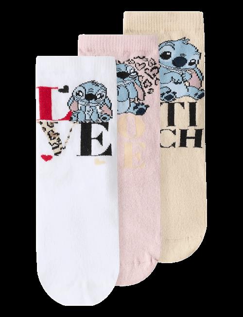 name it | Nmfjane Stitch 3P Sock Wdi | 22-24