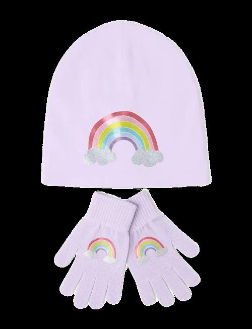 Lindex | Jersey Beanie And Magic Gloves | 2-4