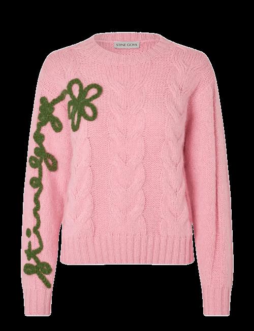 STINE GOYA | 2418 Midweight Alpaca Knit, Crewnec | XS