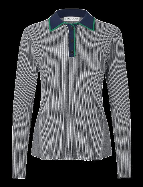STINE GOYA | 2356 Soft Rib, Long Sleeve Knit Pol | S