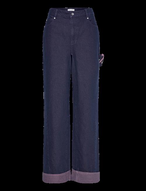 STINE GOYA | 2406 Two-Tone Denim, Twist Knee Sea | 28