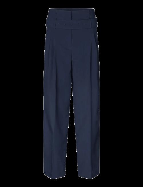 STINE GOYA | 2435 Pinstripe Tailoring, Belted Ta | XS