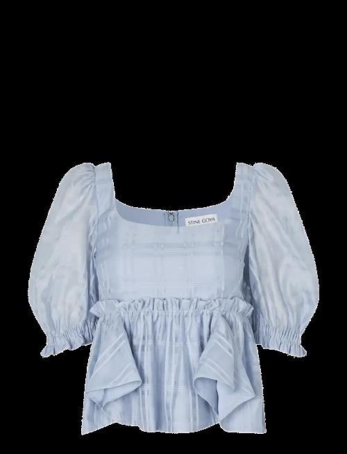 STINE GOYA | 2441 Sheer Organza Plaid, Sheer Ruf | XL
