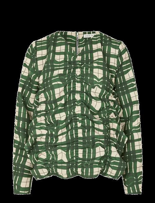 STINE GOYA | 2429 Checkered Cady, Long Sleeve Ga | S