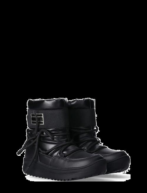 Tommy Hilfiger | Tommy Hilfiger Snow Boots Faux Leather/Nylon Fabric | 30/19.5CM
