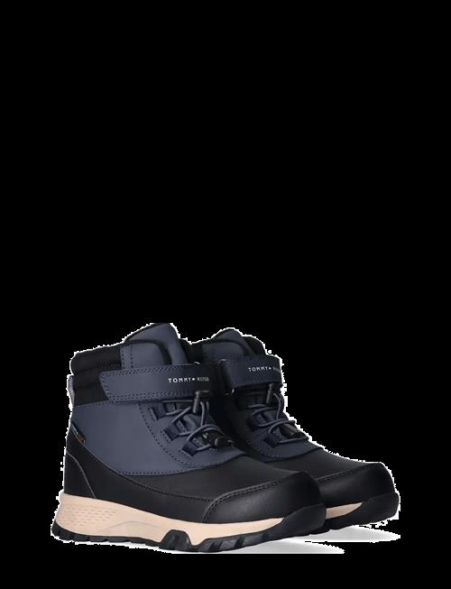 Tommy Hilfiger | Tommy Hilfiger Winter Lace Up Booties Faux Leather/Nubuck | 30/19.5CM