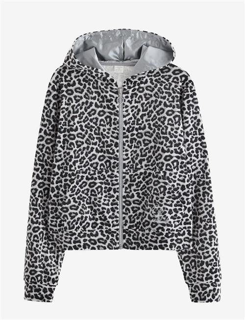 Lindex | Sweatshirt Velour With Hoodie | 134/140