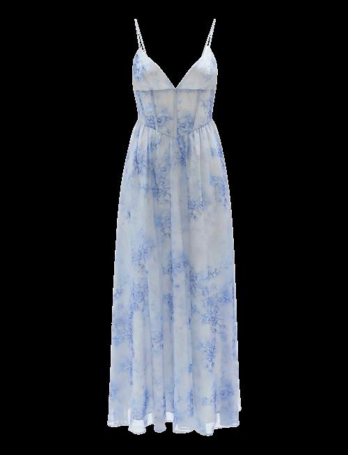 Bardot | Elias Printed Maxi Dress | 40