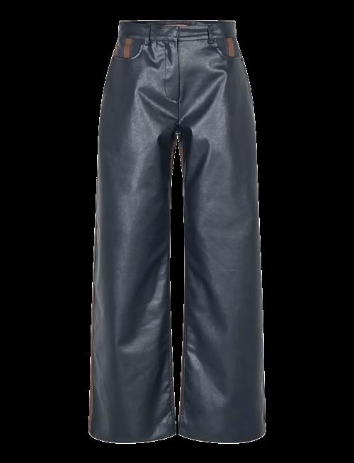 STINE GOYA | 2387 Cotton Drill / Faux Leather, H | L