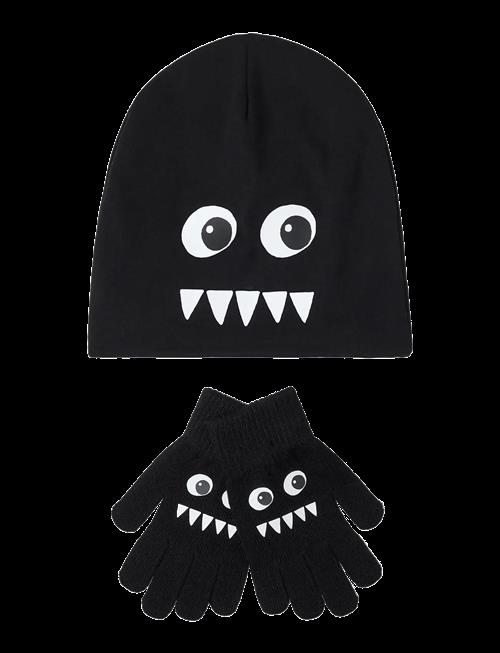 Lindex | Jersey Beanie And Magic Gloves | 8-10