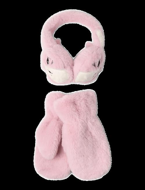 Lindex | Fake Fur Mittens And Earmuffs | 2-3