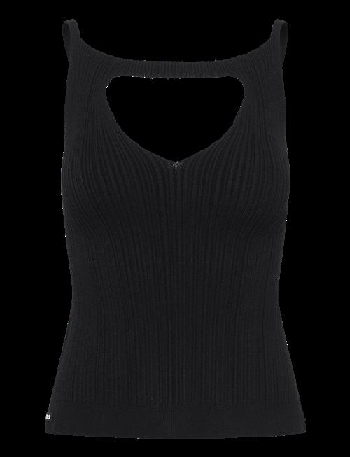 ALOHAS | Temis Black Tricot Top | L