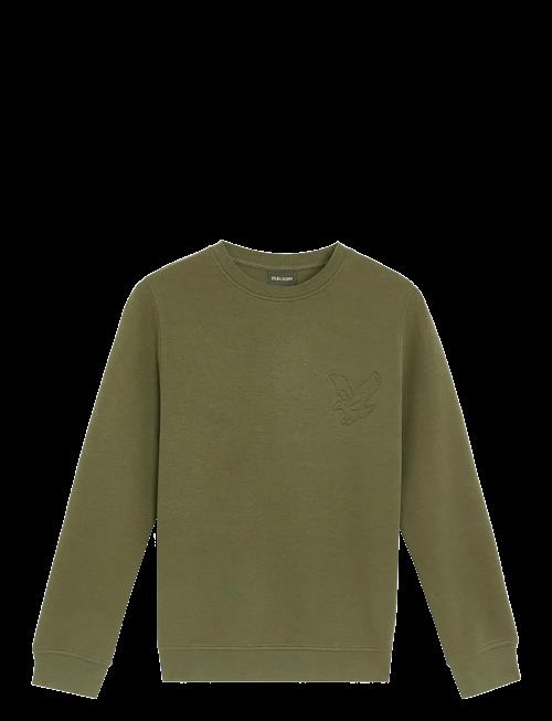 Lyle & Scott | Embossed Eagle Crew Neck | 122-128
