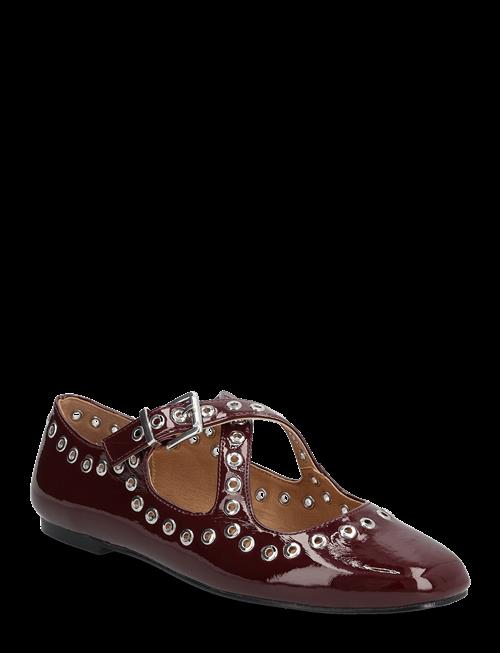 Bianco | Bialilja Cross Mary Jane Studded Faux Leather | 36